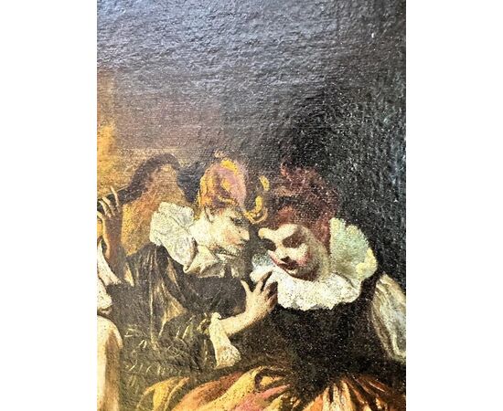 
Festa Galante – Dipinto ad oliosu tela, Scuola Francese (XIX secolo)