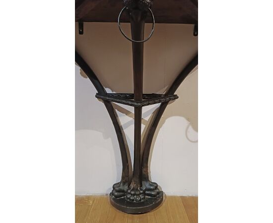 SOLID WALNUT CONSOLE, SECOND HALF OF THE 18TH CENTURY