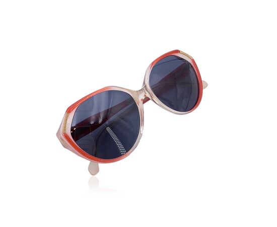 YVES SAINT LAURENT Occhiali da Sole Vintage in Acetato Col. Rosso
