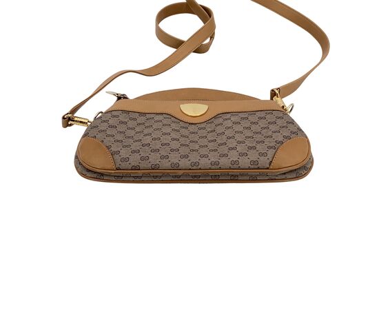 GUCCI Borsa a Tracolla Vintage in Tela Col. Beige Ophidia Zip S