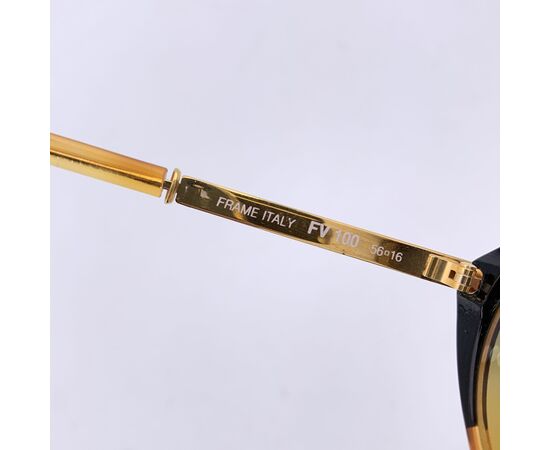 FENDI Occhiali da Sole Vintage in Acetato Col. Beige