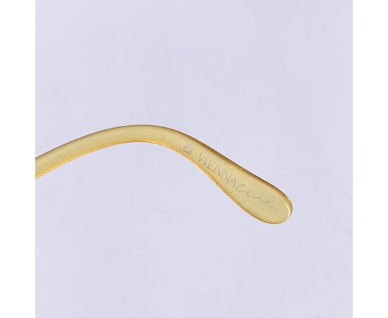 Occhiali da Sole Vintage in Acetato Col. Beige