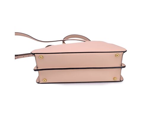 FENDI Borsa a Mano in Pelle Col. Rosa Peekaboo ISeeU M