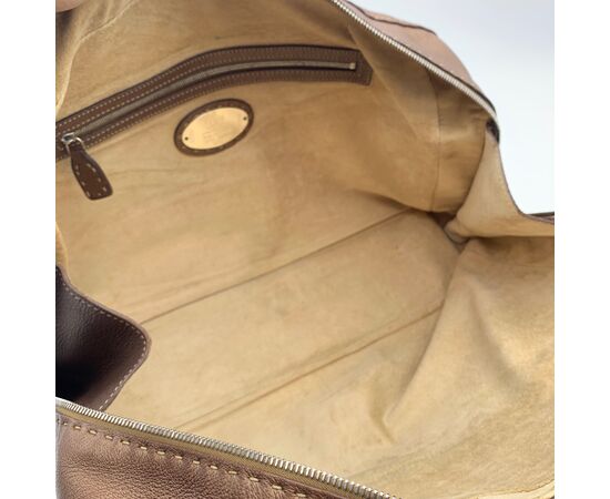 FENDI Borsa a Mano in Pelle Col. Marrone L