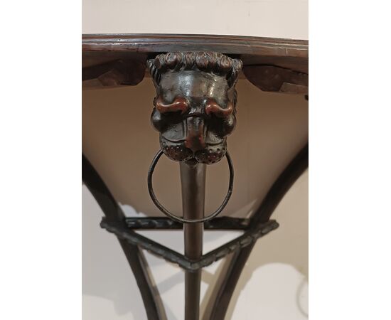 SOLID WALNUT CONSOLE, SECOND HALF OF THE 18TH CENTURY