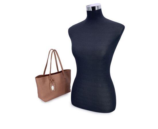 FENDI Borsa a Mano in Tela Col. Rosa S