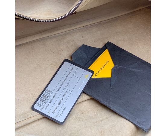 FENDI Borsa a Mano in Pelle Col. Marrone L