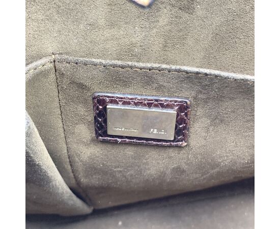 FENDI Borsa Shopper in Pelle Col. Marrone 2Jours M