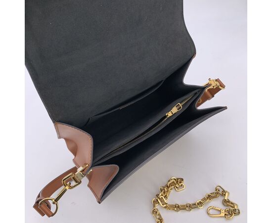 LOUIS VUITTON Borsa a Tracolla in Tela Col. Marrone Dauphine M