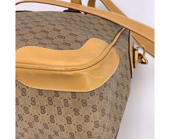 GUCCI Borsa a Mano Vintage in Tela Col. Beige M