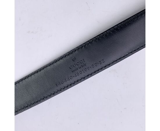 GUCCI Cintura in Pelle Col. Nero