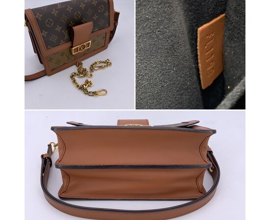 LOUIS VUITTON Borsa a Tracolla in Tela Col. Marrone Dauphine M