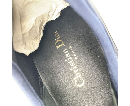 DIOR Scarpe da Ginnastica in Tela Col. Blu 38