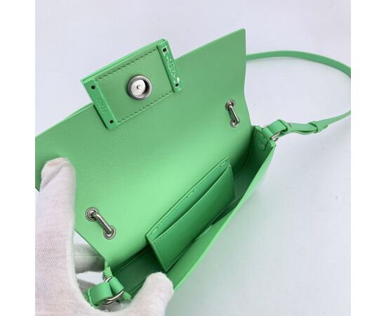 FENDI Borsa a Tracolla in Pelle Col. Verde Baguette S