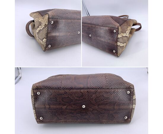 FENDI Borsa Shopper in Pelle Col. Marrone 2Jours M