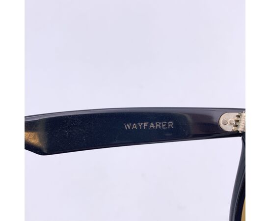 RAY-BAN Occhiali da Sole Vintage in Acetato Col. Nero Original Wayfarer