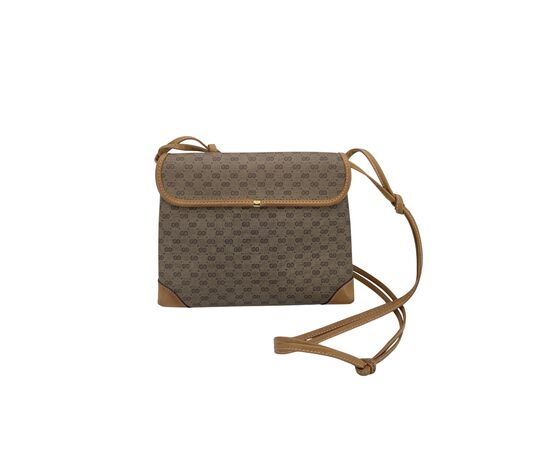 GUCCI Borsa a Tracolla Vintage in Tela Col. Beige Ophidia S