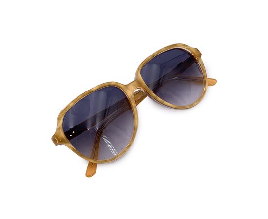 YVES SAINT LAURENT Occhiali da Sole Vintage in Acetato Col. Beige