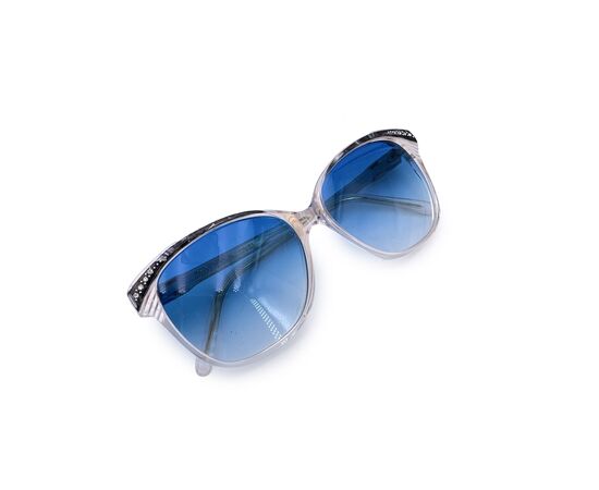 YVES SAINT LAURENT Occhiali da Sole Vintage in Acetato Col. Bianco