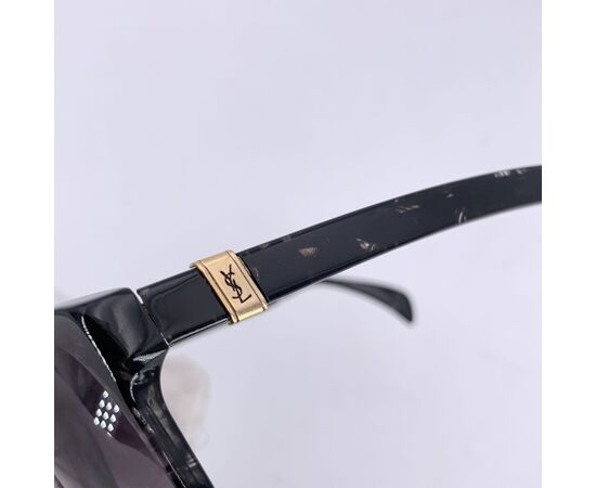 YVES SAINT LAURENT Occhiali da Sole Vintage in Acetato Col. Nero