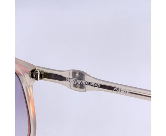 YVES SAINT LAURENT Occhiali da Sole Vintage in Acetato Col. Marrone