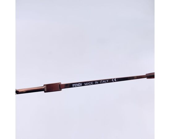 FENDI Occhiali da Sole Vintage in Acetato Col. Marrone