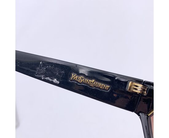 YVES SAINT LAURENT Occhiali da Sole Vintage in Acetato Col. Marrone