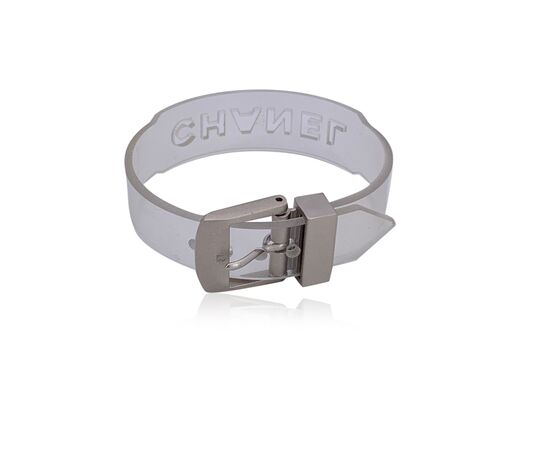 CHANEL Bracciale Vintage in Metallo Col. Argento CHANEL
