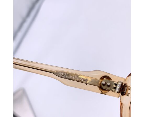 YVES SAINT LAURENT Occhiali da Sole Vintage in Acetato Col. Marrone