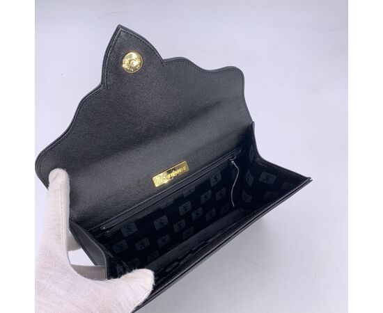 YVES SAINT LAURENT Pochette Vintage in Pelle Col. Nero S