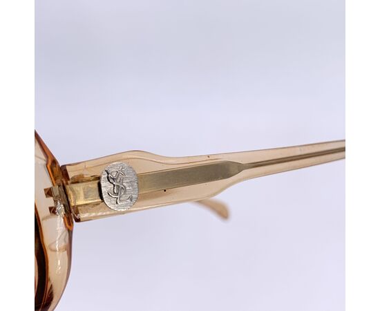 YVES SAINT LAURENT Occhiali da Sole Vintage in Acetato Col. Marrone