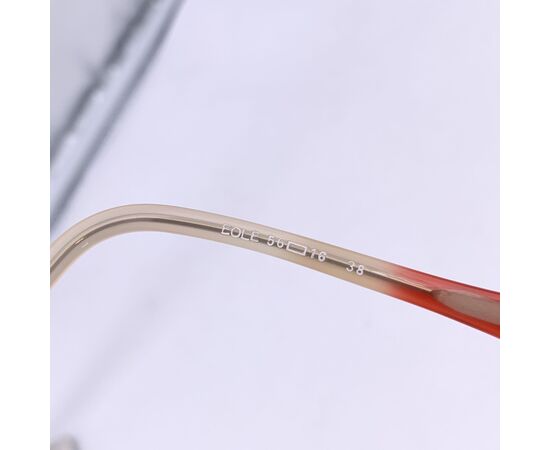 YVES SAINT LAURENT Occhiali da Sole Vintage in Acetato Col. Rosso