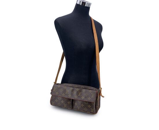 LOUIS VUITTON Borsa a Tracolla in Tela Col. Marrone Viva Cite S