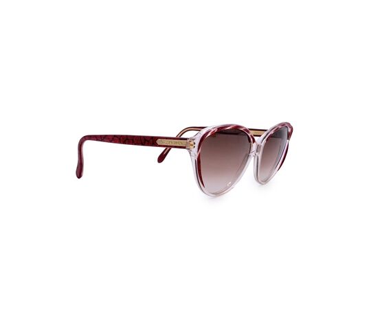 YVES SAINT LAURENT Occhiali da Sole Vintage in Acetato Col. Bordeaux
