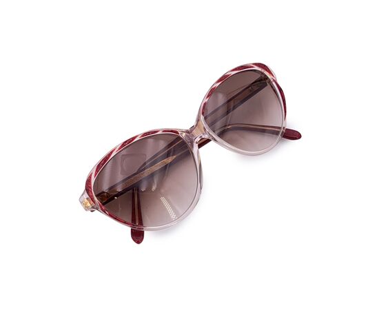 YVES SAINT LAURENT Occhiali da Sole Vintage in Acetato Col. Bordeaux