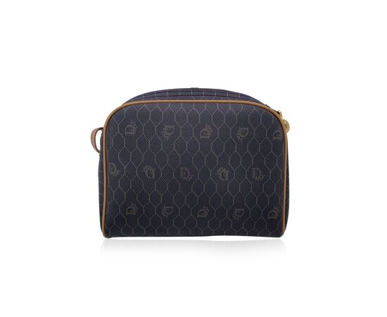 DIOR Borsa a Tracolla Vintage in Tela Col. Grigio - S