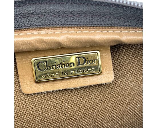 DIOR Borsa a Tracolla Vintage in Tela Col. Grigio - S