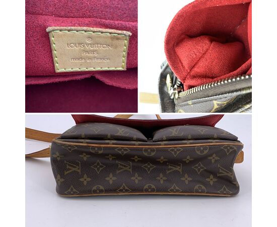 LOUIS VUITTON Borsa a Tracolla in Tela Col. Marrone Viva Cite S