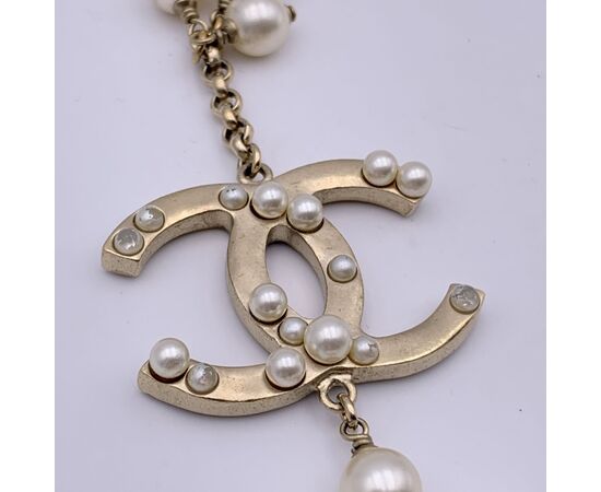 CHANEL Collana in Metallo Col. Oro CC