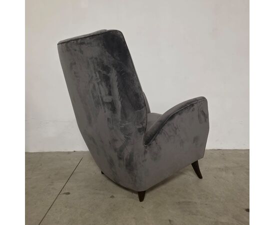 Pair of Gio Ponti Armchairs for Isa Bergamo