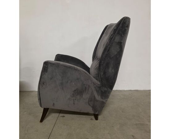 Pair of Gio Ponti Armchairs for Isa Bergamo