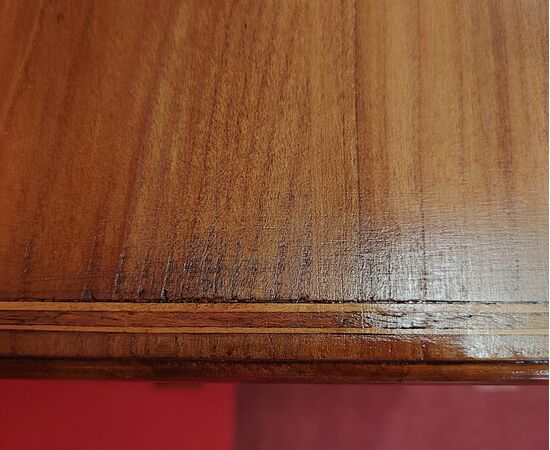 Cherry shutter bedside table