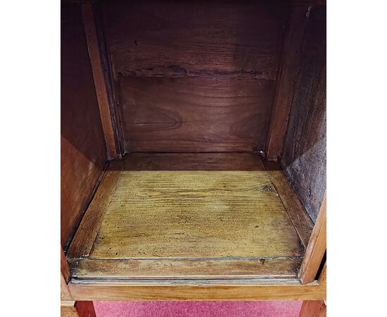 Cherry shutter bedside table