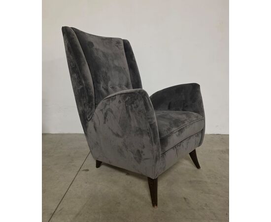 Pair of Gio Ponti Armchairs for Isa Bergamo