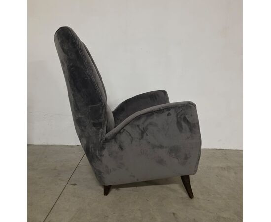 Pair of Gio Ponti Armchairs for Isa Bergamo