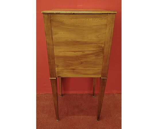 Cherry shutter bedside table