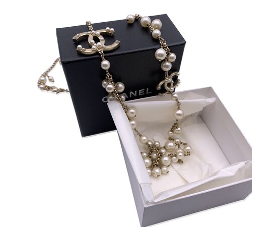 CHANEL Collana in Metallo Col. Oro CC