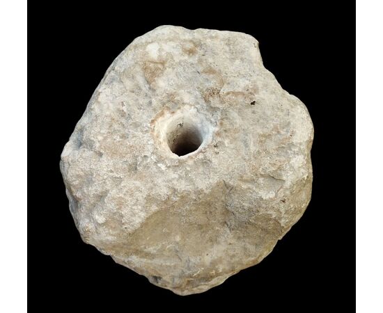 Bel capitello romanico lombardo in pietra