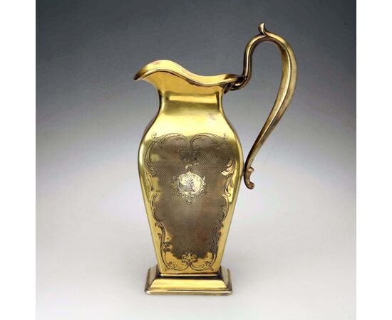 Brocca in Argento Vermeil Louis Ainé Aucoc Francia Seconda Metà '800