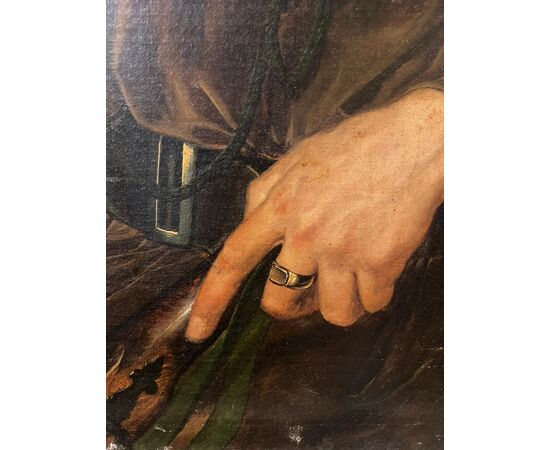 Raffinato ritratto maschile